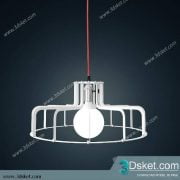 Free Download Ceiling Light 3D Model 0100
