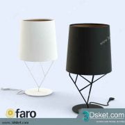 Free Download Table Lamp 3D Model 0162