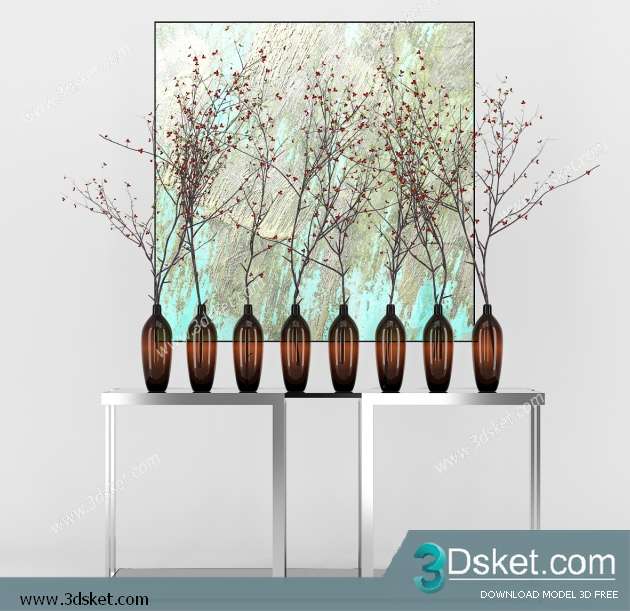 Free Download Decorative set 3D Model 0149