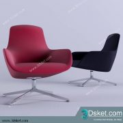 3D Model Arm Chair Free Download 164