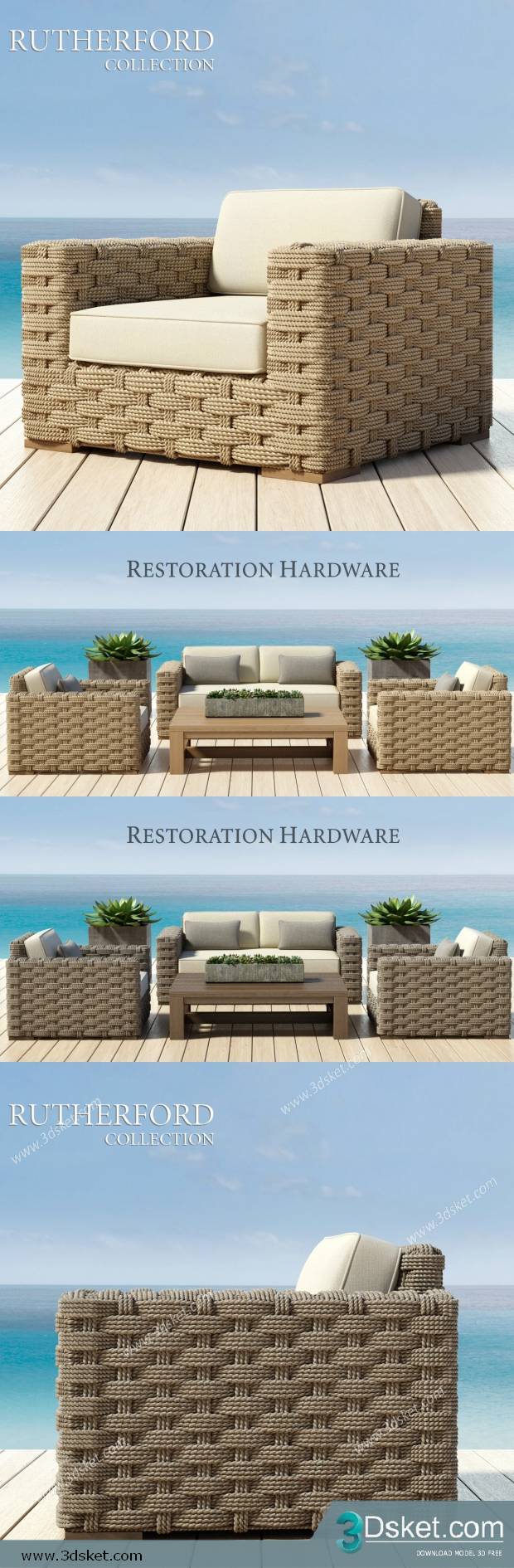 3D Model Sofa Free Download 085