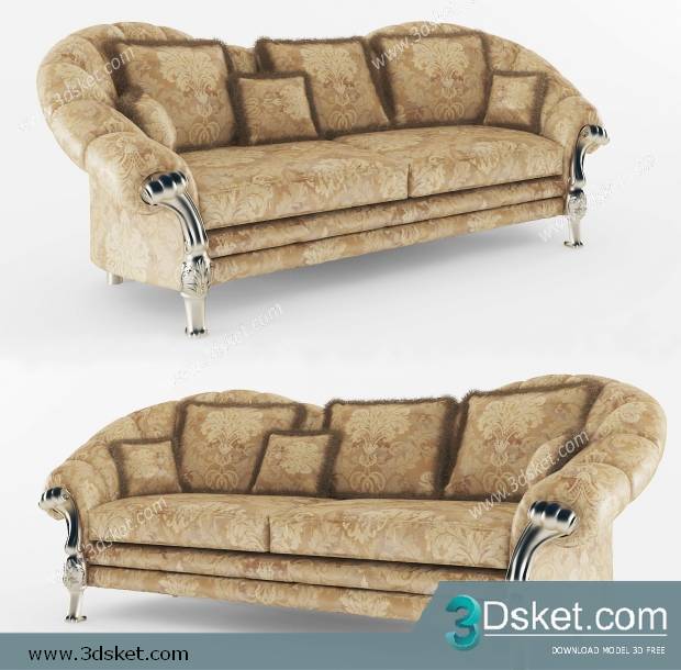 3D Model Sofa Free Download 103