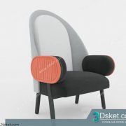 3D Model Arm Chair Free Download 140