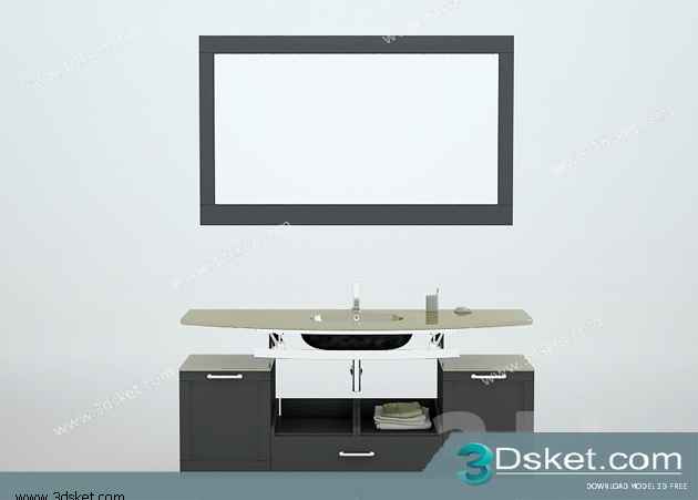 Free Download Wash Basin 3D Model 045