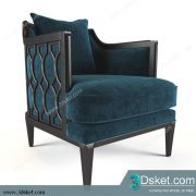 3D Model Arm Chair Free Download 142