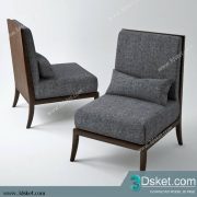 3D Model Arm Chair Free Download 145