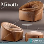 3D Model Table Chair Free Download 056
