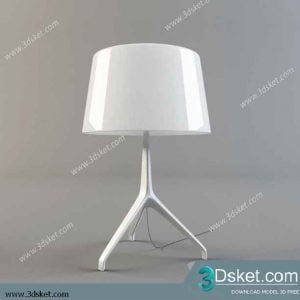 Free Download Table Lamp 3D Model 084