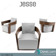 3D Model Arm Chair Free Download 147