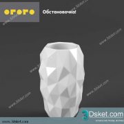 Free Download Vase 3D Model 077
