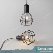 Free Download Ceiling Light 3D Model 0109