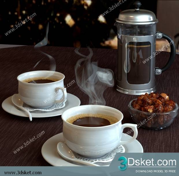 Free Download 3D Models Tableware Kitchen 0102