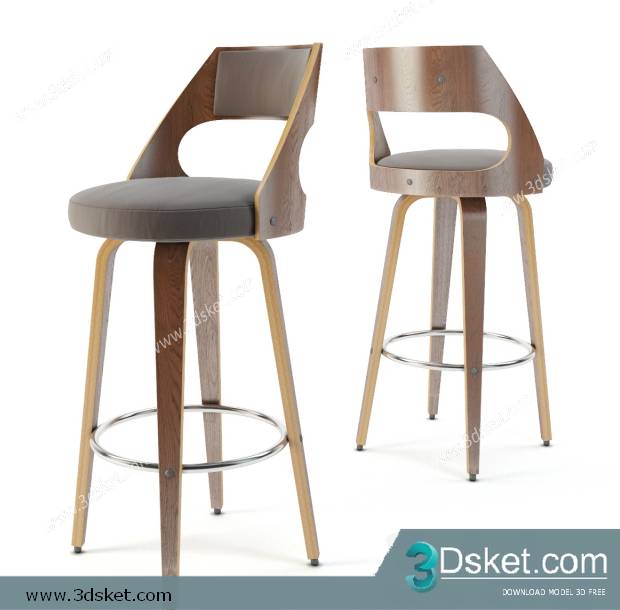 3D Model Chair Free Download 092