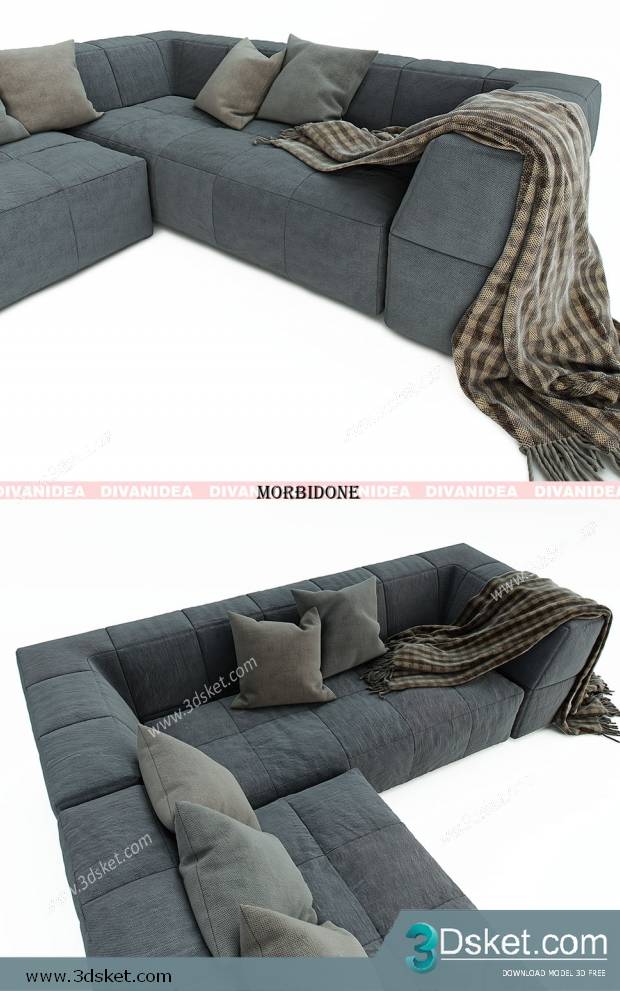 3D Model Sofa Free Download 121