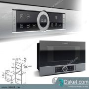 Free Download Kitchen Appliance 3D Model 0112