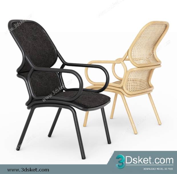3D Model Chair Free Download 093