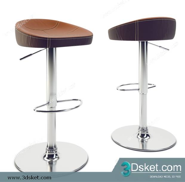 3D Model Chair Free Download 096