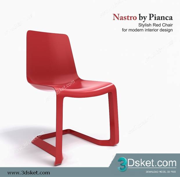 3D Model Chair Free Download 098