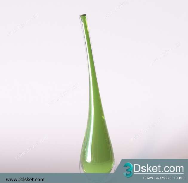 Free Download Vase 3D Model 087