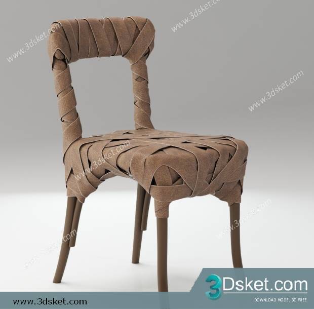 3D Model Chair Free Download 0105