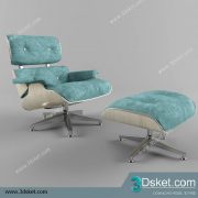 3D Model Arm Chair Free Download 171
