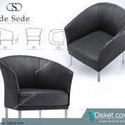 3D Model Arm Chair Free Download 173