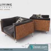 3D Model Sofa Free Download 124