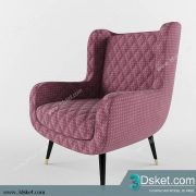 3D Model Arm Chair Free Download 175