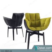 3D Model Arm Chair Free Download 177