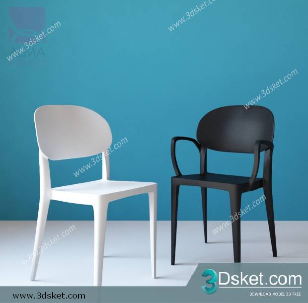 3D Model Chair Free Download 0108