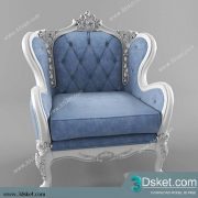 3D Model Arm Chair Free Download 181