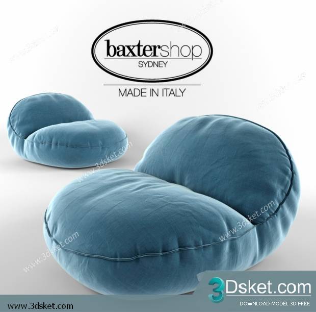 3D Model Arm Chair Free Download 184