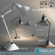 Free Download Table Lamp 3D Model 046