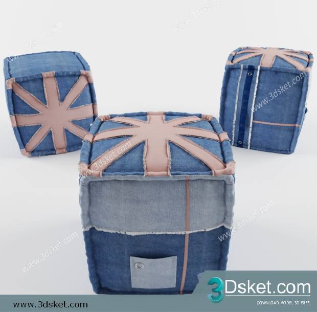 3D Model Chair Free Download 0110