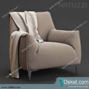3D Model Arm Chair Free Download 191