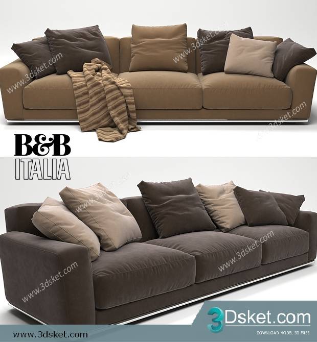 3D Model Sofa Free Download 130