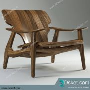 3D Model Arm Chair Free Download 193