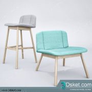 3D Model Arm Chair Free Download 195