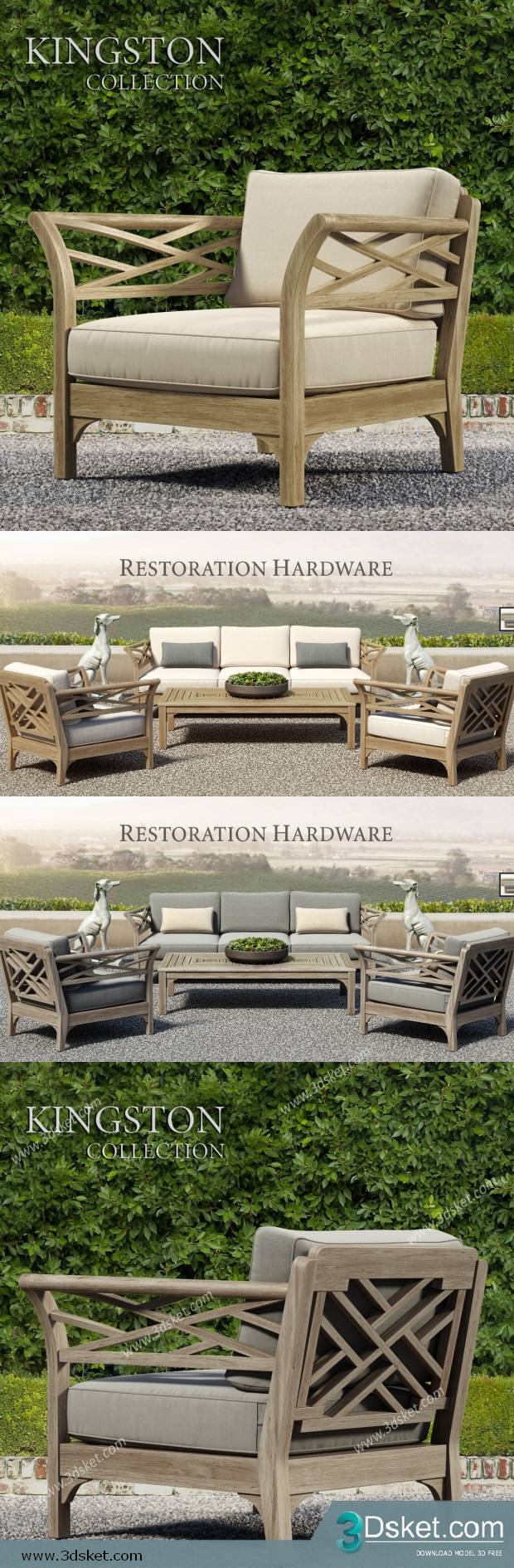 3D Model Sofa Free Download 133