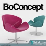 3D Model Arm Chair Free Download 200