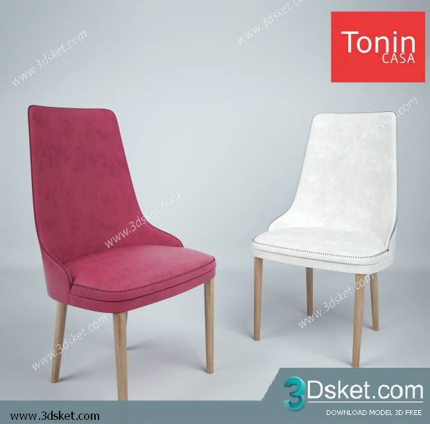 3D Model Arm Chair Free Download 201