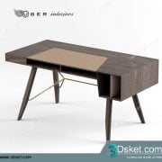 3D Model Table Chair Free Download 067