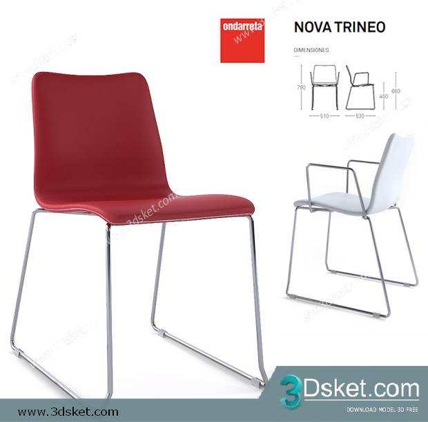 3D Model Chair Free Download 0116