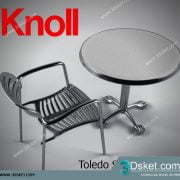 3D Model Table Chair Free Download 068