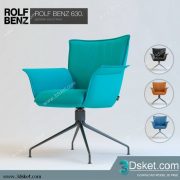 3D Model Arm Chair Free Download 204
