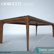 3D Model Table Chair Free Download 070