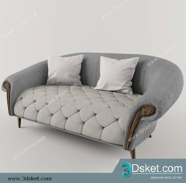 3D Model Sofa Free Download 136