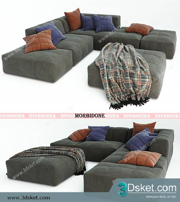 3D Model Sofa Free Download 137