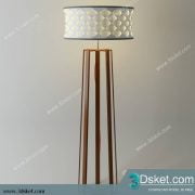 Free Download Floor Lamp 3D Model Đèn Sàn 024