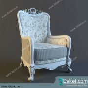 3D Model Arm Chair Free Download 216